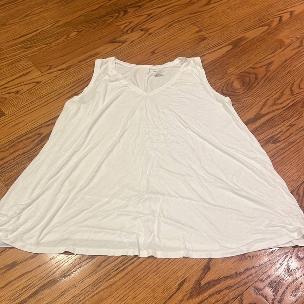 Lane Bryant Woman’s White Swim Tank Size 18/20